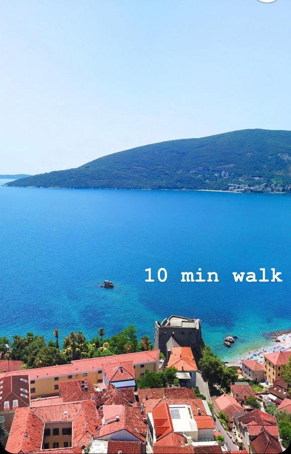 Apartmán Napjacu With Own Parking And Garden Herceg Novi Exteriér fotografie