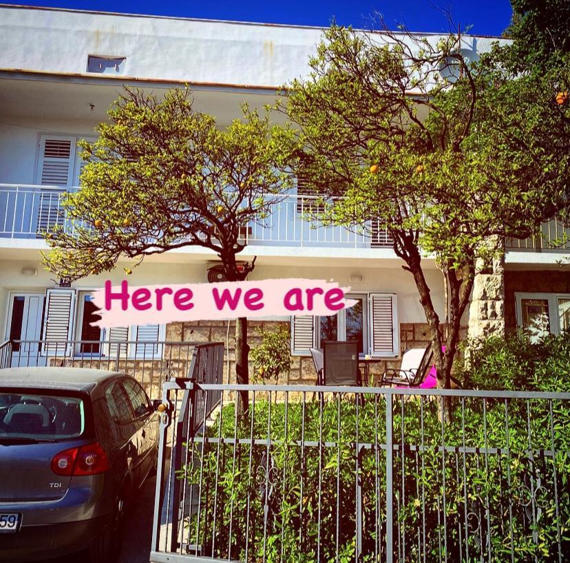 Apartmán Napjacu With Own Parking And Garden Herceg Novi Exteriér fotografie